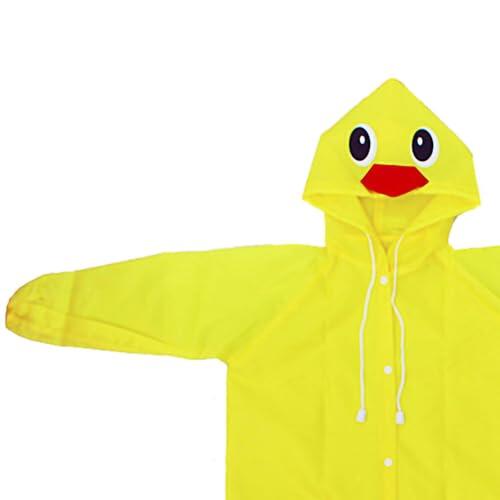 RASTKY Chubasquero para Niños y Niñas, Poncho de Lluvia para Niños Pequeños, Modelado de Animales, Chubasquero de Dibujos Animados, Respetuoso con el Medio Ambiente, Chaqueta para la Lluvia, 4-6