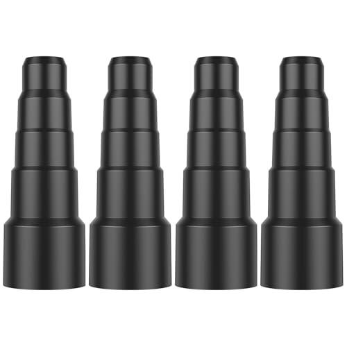 Goshoppers 4 adaptadores para aspiradora, 23/30/34/42/50 mm, adaptador universal para manguera de aspiradora, juego de adaptadores de manguera universal para Makita, Kärcher, aspirador piezas