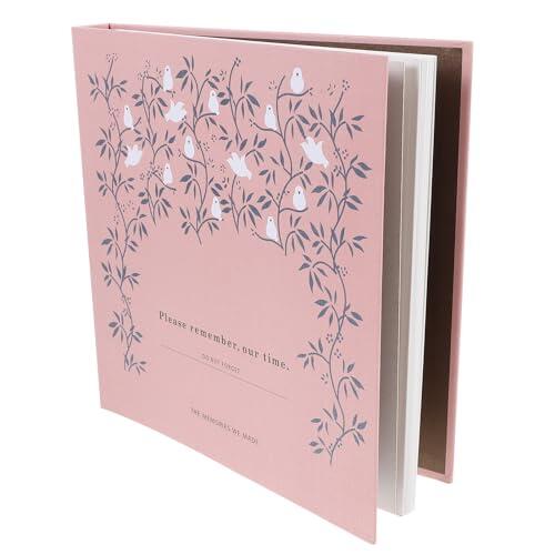 CORHAD Álbum para Flores Prensadas DIY 25 Páginas Sueltas Cuaderno para Almacenar Plantas y Hojas Secas Soporte Decorativo para Muestras Botánicas y Arte Floral