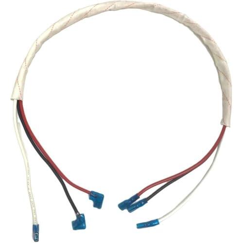 MoSundi Conector de ahorro de compresor para aire acondicionado, cable de cableado de núcleo de cobre puro con diseño ignífugo, 44 cm, compatible con MIDEA para modelos HAIER 1-5 para HP 3-5HP
