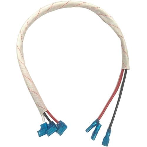 MoSundi Conector de ahorro de compresor para aire acondicionado, cable de cableado de núcleo de cobre puro con diseño ignífugo, 44 cm, compatible con MIDEA para modelos HAIER 1-5 para HP 2-3HP
