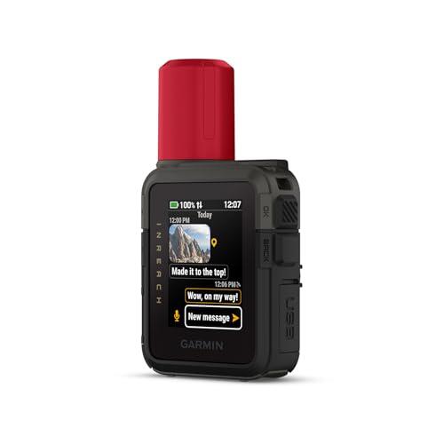 Garmin inReach Mini 3 Plus, Dispositivo Satelital Compacto con GPS, SOS con Pantalla Táctil a Color, Mensajes de Texto, Fotos y Mensajes de Voz vía satélite, LiveTrack, hasta 350 Horas de autonomía