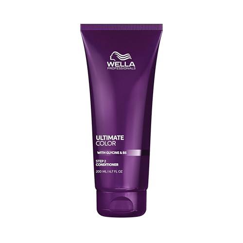 Wella Professionals ULTIMATE COLOR Acondicionador Protector del Color, Fórmula Hidratante Anti-Porosidad, Color Vibrante, Con Glicina y Tecnología Metal Purifier, Para Cabello Coloreado 200ml