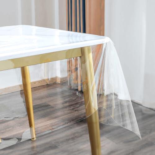 Protege tu mesa con estilo: Mantel PVC Transparente 140x220 cm