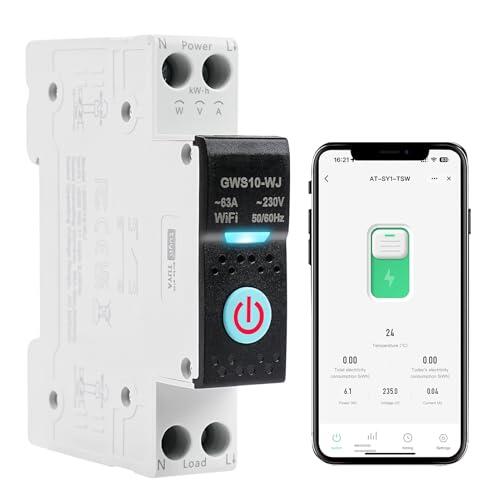 Automatización y control eléctrico avanzado con el disyuntor inteligente Wattive 63A