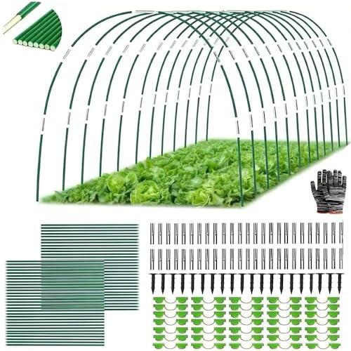 Guía completa para el montaje de estructuras de cultivo con aros para invernadero