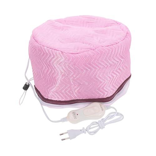 Gorro de vapor para el cabello, protección térmica en dos etapas, tapa térmica portátil, para mujeres y niñas, cuidado del cabello en casa, spa y salón de belleza