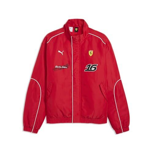 PUMA Scuderia Ferrari F1 Chaqueta Hombre Charles Leclerc - Rosso Corsa