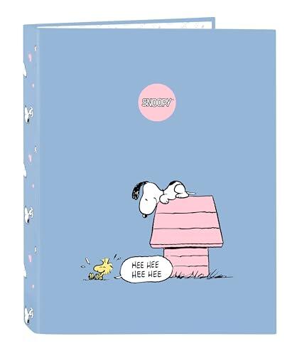 Organización y estilo escolar: Análisis de la carpeta con anillas de Snoopy