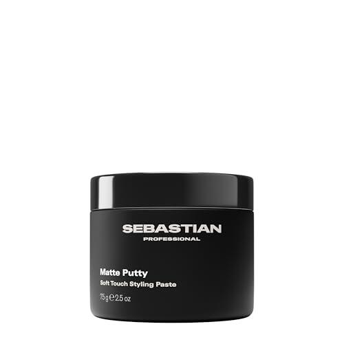Sebastian Professional Matte Putty | Pasta de Peinado con Acabado Mate | Cabello con Textura | Remoldeable con Fijación Suave y Ligera | Para Cualquier Longitud | 75g