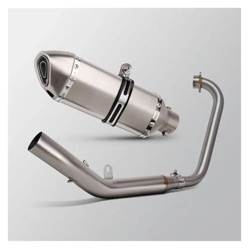 Silenciador de escape de motocicleta Silenciador De Escape Completo Para Motocicleta Para Zontes ZT125 U1 G1 Z1 Z2 2021-2025 Con DB Killer(C)
