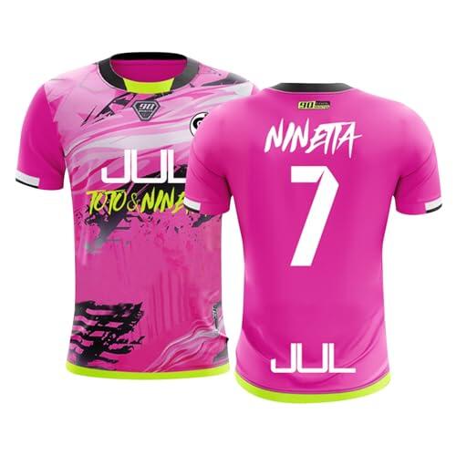 Genérico Camiseta de Fútbol JUL para Niños y Adultos Camiseta de Entrenamiento Deportivo Ropa Futbol Niño Infantil/Adulto Replica Oficial con Licencia Oficial