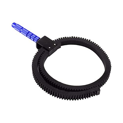 Generic Cinturón de Anillo de Engranaje de Aluminio DSLR Follow Focus, Instalación Conveniente, Tornillo de Acero Inoxidable, Adecuado para la Mayoría de Cámaras y Videocámaras,