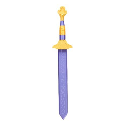 Garsent Espada Púrpura Cosplay Traje Prop Espada Anime Props, Púrpura para Halloween y Coleccionable, Accesorio de Fantasía, Rumi Cosplay Réplica