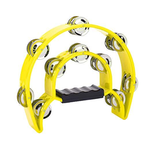 Pandereta de Media Luna Fafeicy: Ergonomía y Sonido para Percusión
