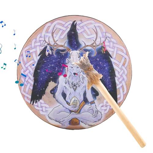 El despertar del sonido ancestral: Todo sobre el tambor chamánico de 9 pulgadas