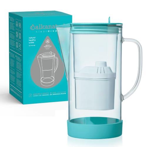 Agua más pura y saludable: Análisis de la jarra filtradora Alkanatur ClearDrops de cristal