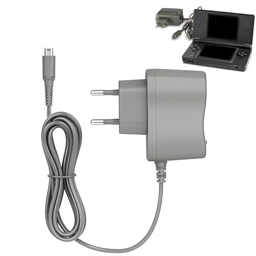 Cargador para DS Lite,Cargador portátil Compatible con Nintendo DS Lite,Enchufe Europeo,Carga Rápida Repuesto AC Power Adapter Cargador Nintendo DS Lite/NDSL/DSL,1,1m
