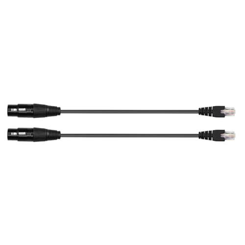 Soluciones de conectividad: Adaptadores XLR a RJ45 para audio y escenario