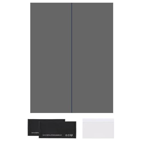 QUARKZMAN Película Polarizada. 7.9 x 10.5 Pulgadas Hojas Adhesivas Polarizadas Filtro Polarizador Lineal con Kit De Limpieza Y Raspador para Reparación De Pantallas LCD Educación. 90 Grados