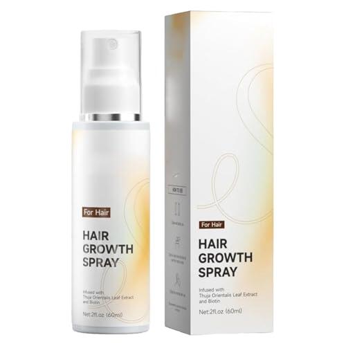Spray para el crecimiento del cabello, 60 ml spray para la pérdida de cabello más fuerte, fórmula fortalecedora, soporte más fuerte y espesante para cabello fino, pérdida de cabello, para