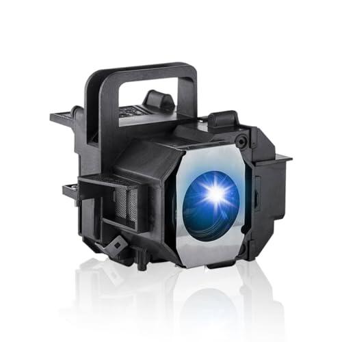Lámpara de proyector para EPSON EL PLP49/V13H010L49 PowerLite Home Cinema 8350 8345 8500UB 8700UB 6100 6500UB 8100 EH-TW2800 EH-TW2900 EH-TW3000 EH-TW3200 EH-TW3500 EH-TW3600 proyectors, con carcasa