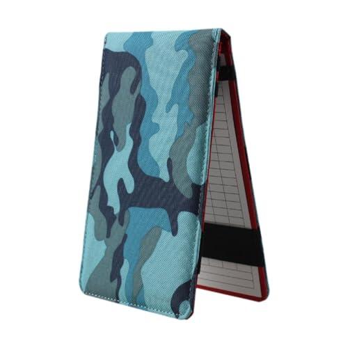 KIXZSAZ Porta Tarjetas de puntuación para Campos de Golf con un excelente Libro puntuación Impermeable. Equipo Golf para entusiastas. Clip para Equipos Suministros