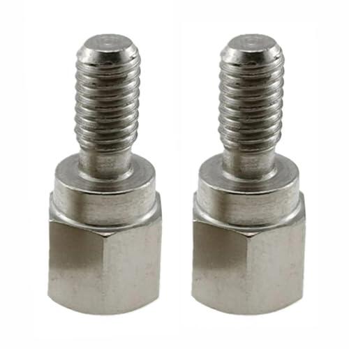 2 unids 1/4 pulgadas hembra a M6 macho adaptador de rosca montaje cámara y trípode equipo