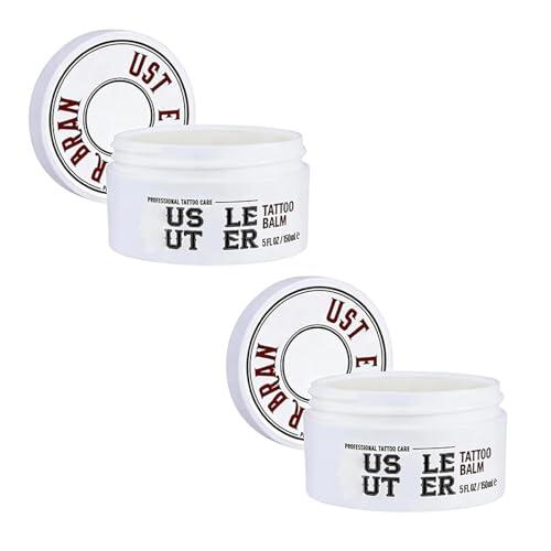 2 cremas para tatuajes de 150 ml y bálsamo reparador, cuidado intensivo del tatuaje antes y después del tatuaje, con aloe vera y aceite de aguacate, reduce el enrojecimiento, ayuda a la curación, para