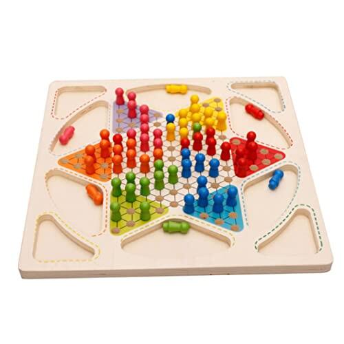 Redescubre el Placer de los Juegos de Mesa Clásicos con las Damas Chinas de Madera 2 en 1