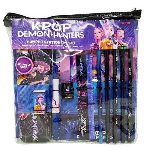 Todo lo que necesitas para el curso: Descubre el set de papelería K-Pop Demon Hunters