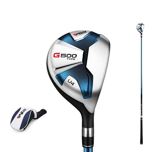 #1 Golf Driver/3W/5W/U24 Golf Club Madera Mano Derecha Cabeza de Aleación de Titanio R/S Varilla de grafito con cubierta para la cabeza Hombres Golfistas Deportes (#U24, con varilla de grafito R)