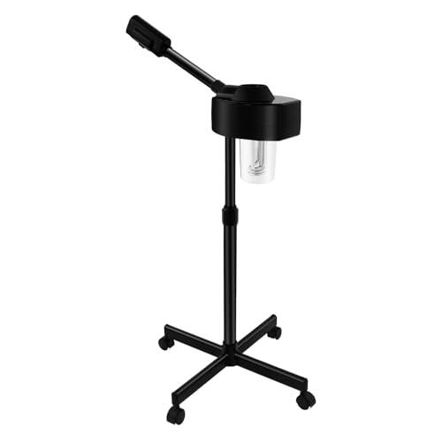 Vaporizador facial, cuidado profundo, sauna facial, 800 W con boquilla giratoria de 360°, cuidado profesional de SPA para limpieza profunda en salón y en casa
