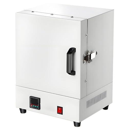 LXPINGMM Horno de cerámica Horno eléctrico de Tratamiento térmico de 2000W, Horno de Alta Temperatura de 1150 ℃ para cerámica de Bricolaje, fabricación de Joyas, Tratamiento de Metales,Horno pequeño