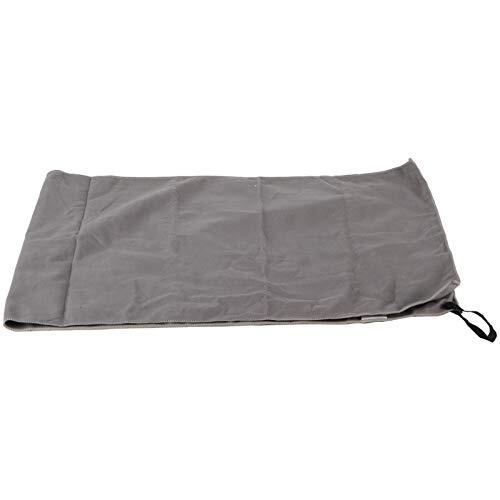 SIXRUN Toalla Súper Absorbente de Secado Rápido para Deportes y Acampada Toalla Suave de 9X Absorbencia para Senderismo, Mochilero, Ideal para Actividades Al Aire Libre (Grey)