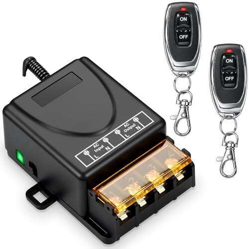 Control total a distancia: Análisis del interruptor inalámbrico de alta potencia de Pakinui