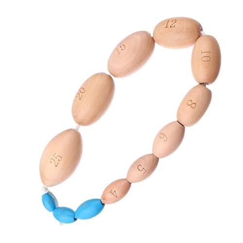 Rosario Endocrino De Orquidómetro: Ayuda De Medición De Madera, Herramienta De Escala Médica Suave, Dispositivo De Evaluación De Volumen De Precisión | Pediatra Hospital Clínica Hogar Educación Labora