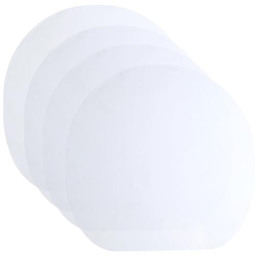 CREATCABIN 8 película Protectora Autoadhesiva Transparente para Raquetas de Tenis de Mesa Película Protectora para Raquetas de Ping Pong Cubierta de Mantenimiento Accesorios para Tenis de Mesa 16×16cm