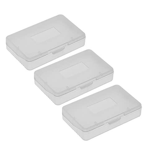 Yctze Caja de Juego Transparente Antipolvo de 10 Piezas, Solución de Almacenamiento Protectora Duradera, Caja de Juego Transparente y Liviana con Diseño Compacto, Ideal para Juegos