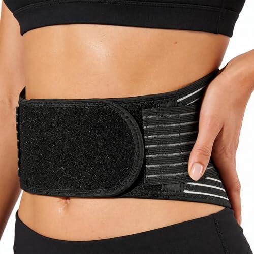 Almohadilla térmica para calambres menstruales, suministros de calentamiento lumbar autocalentable, cinturón de cintura cálido, para jardineros de oficina en casa, viajeros, trabajando, estudiando