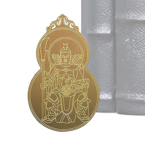 Tai SUI Tarjeta de Bendición - 2026 Copper - Símbolo de Calabaza para el Año del Caballo como Amuleto de Bendición | Adecuado para Monedero Mochila Adultos Niños Amigos Hogar y Oficina Coche
