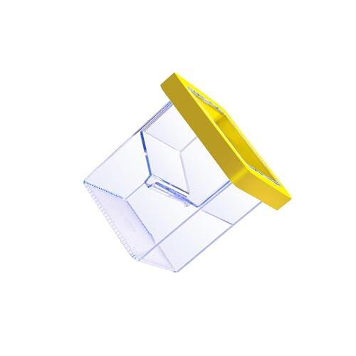 vreplrse Divisor flotante para incubación de peces que cría eficazmente peces betta y guppy. Caja de aislamiento con ventosas para cualquier acuario. Criadero acuarios, incubadora crías.