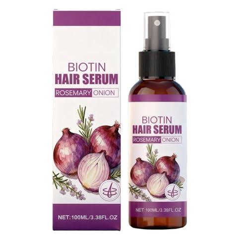 suero de cebolla de romero, aceite para el cabello de cebolla roja, ligero, no graso, tratamiento nutritivo, loción hidratante, cuidado del cuero cabelludo, aceite esencial profundamente hidratante no