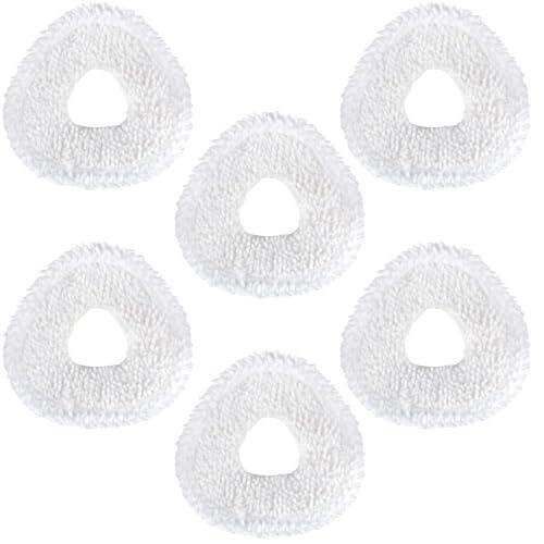 6 almohadillas lavables reutilizables con microfibra premium y fuerte eliminación de manchas. Aplicable a: Narwal Freo Z Ultra/X Ultra/X Plus/Freo