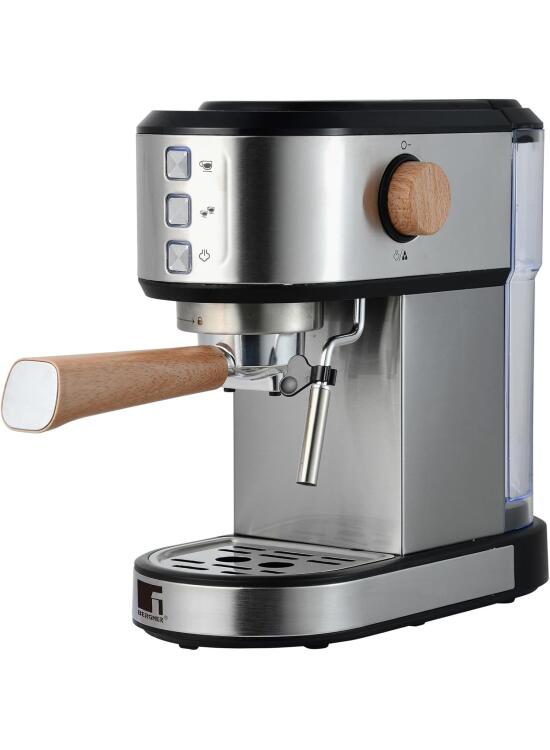 Bergner LOVERS Cafetera Espresso 1450W 20Bares con Depósito de 1L