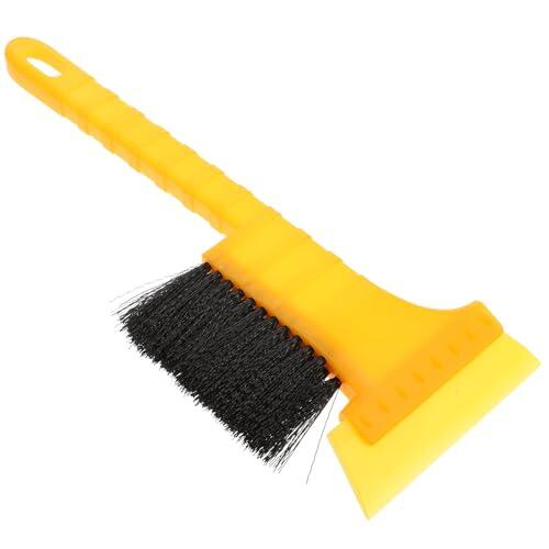DOITOOL Pala de Nieve para Coche Cepillo de Invierno Multiusos, Cabezal de Caucho Resistente, Diseño Extensible para Quitar Hielo y Escarcha, Accesorio Práctico para Limpieza de