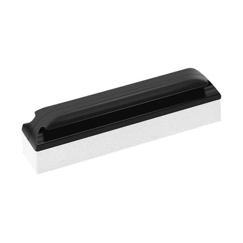 Barra de limpieza de barba – Agarrador ergonómico antideslizante, colector de pelo de esponja para afeitar, asear, cortar el pelo, accesorio de baño | Eliminación eff