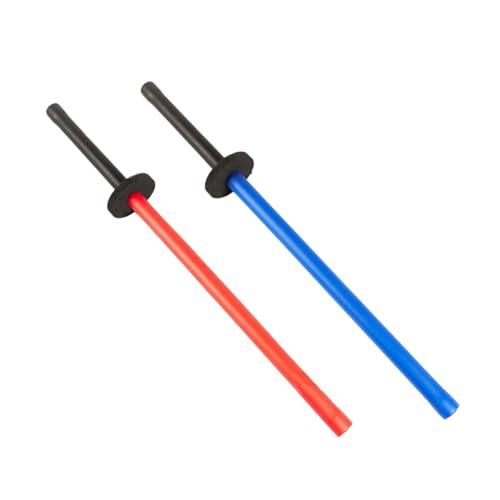 Espadas de Entrenamiento de Esponja (2 Unidades) - Palos Acolchados para Artes Marciales - Niños y Adultos- 65 Centímetros