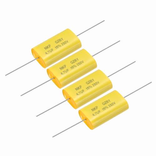 QUARKZMAN 4 Piezas Condensador Divisor De Frecuencia 4.7uF 250V