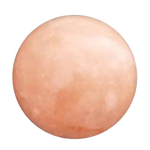 PRETYZOOM Jabón Bola de Sal Cristal Natural con Minerales para Masaje y Exfoliación Piedra de Sal Detox para Baño y Spa Cuidado Suave Piel